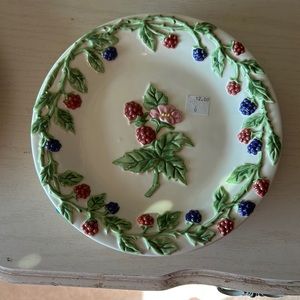 Plates, 8 inches in diameter…. $10 each